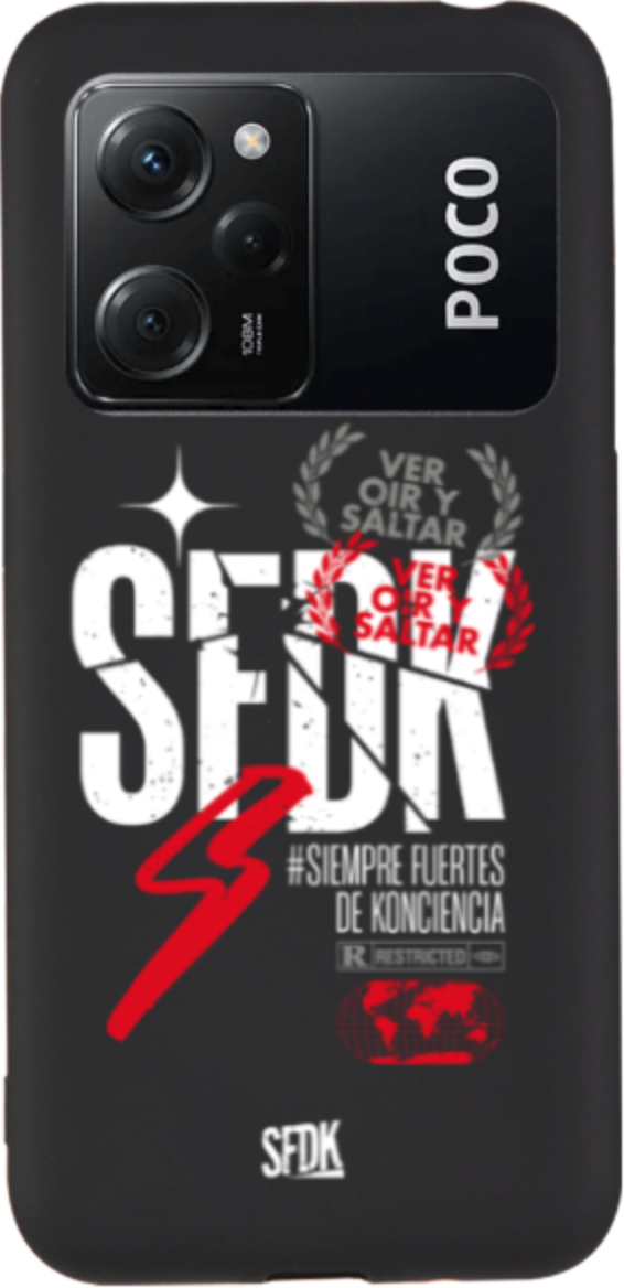 SFDK VOS carcasa negra ultra suave OPPO