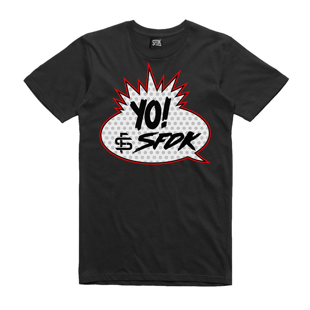 Camiseta negra YO SFDK