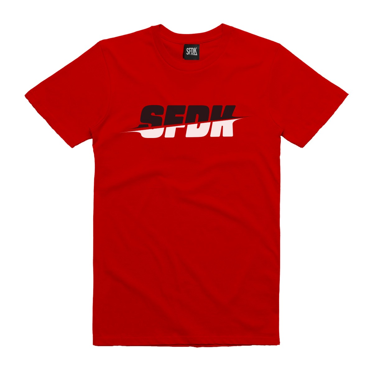 Camiseta roja SLICED SFDK