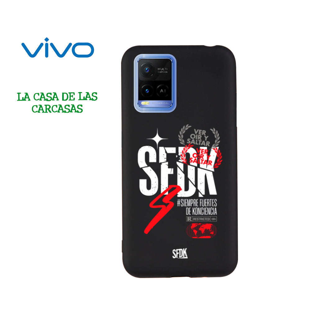 SFDK VOS carcasa negra ultra suave VIVO
