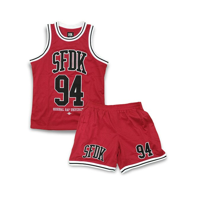 conjunto basket PLAYER rojo SFDK