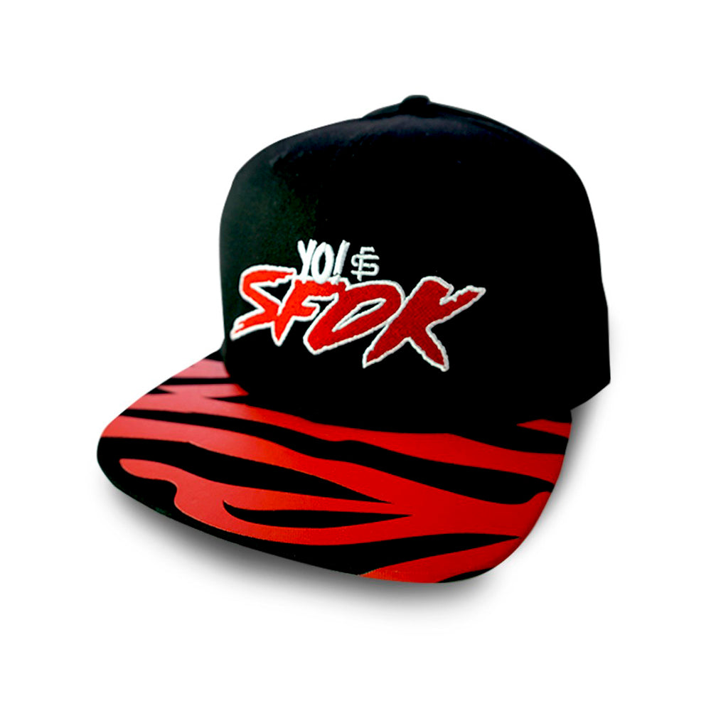 Gorra visera plana "YO!" (Edición limitada)