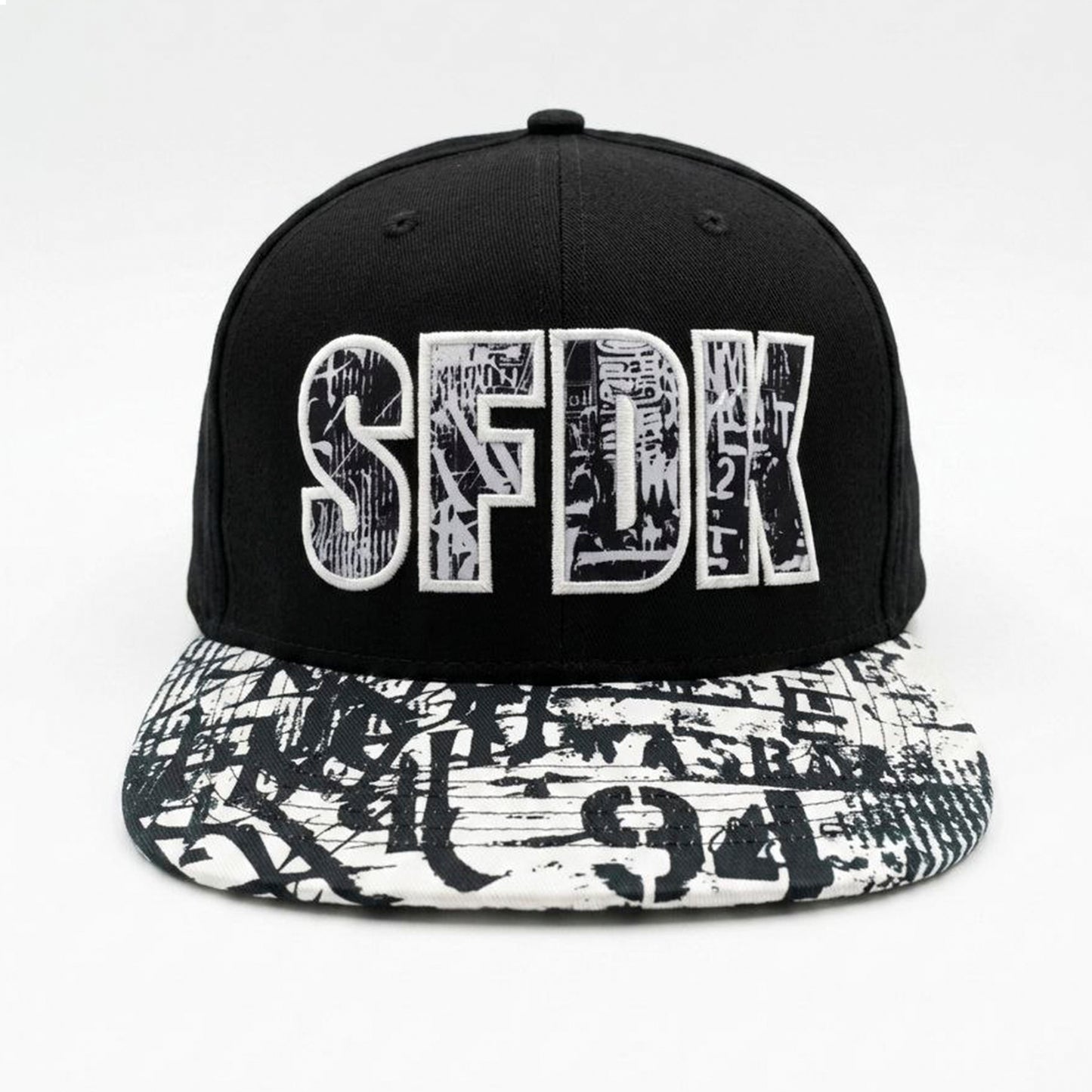 Gorra bordada visera plana "SCRIPT"