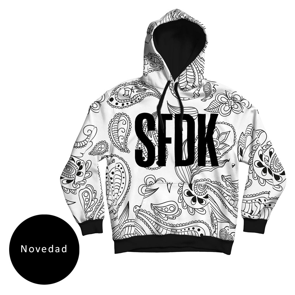 Sudadera con capucha "PAISLEY"