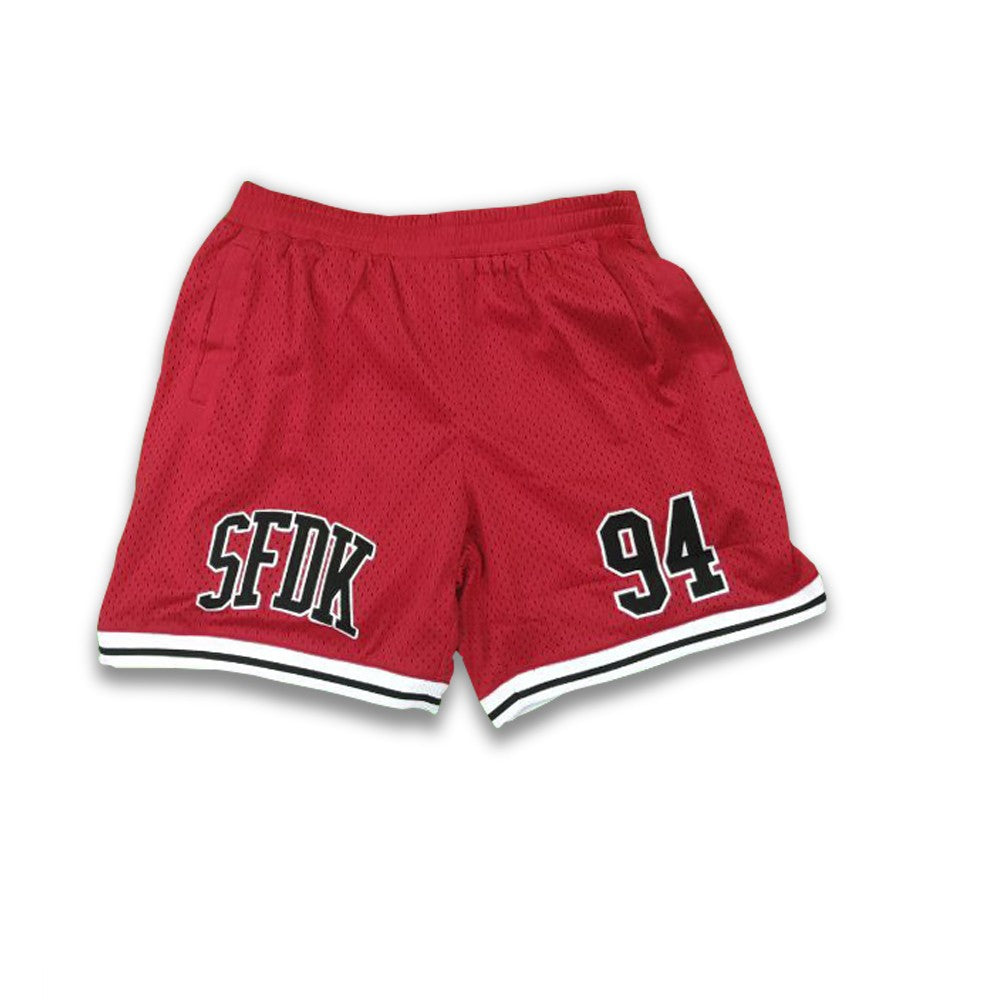 pantalón corto "PLAYER" rojo