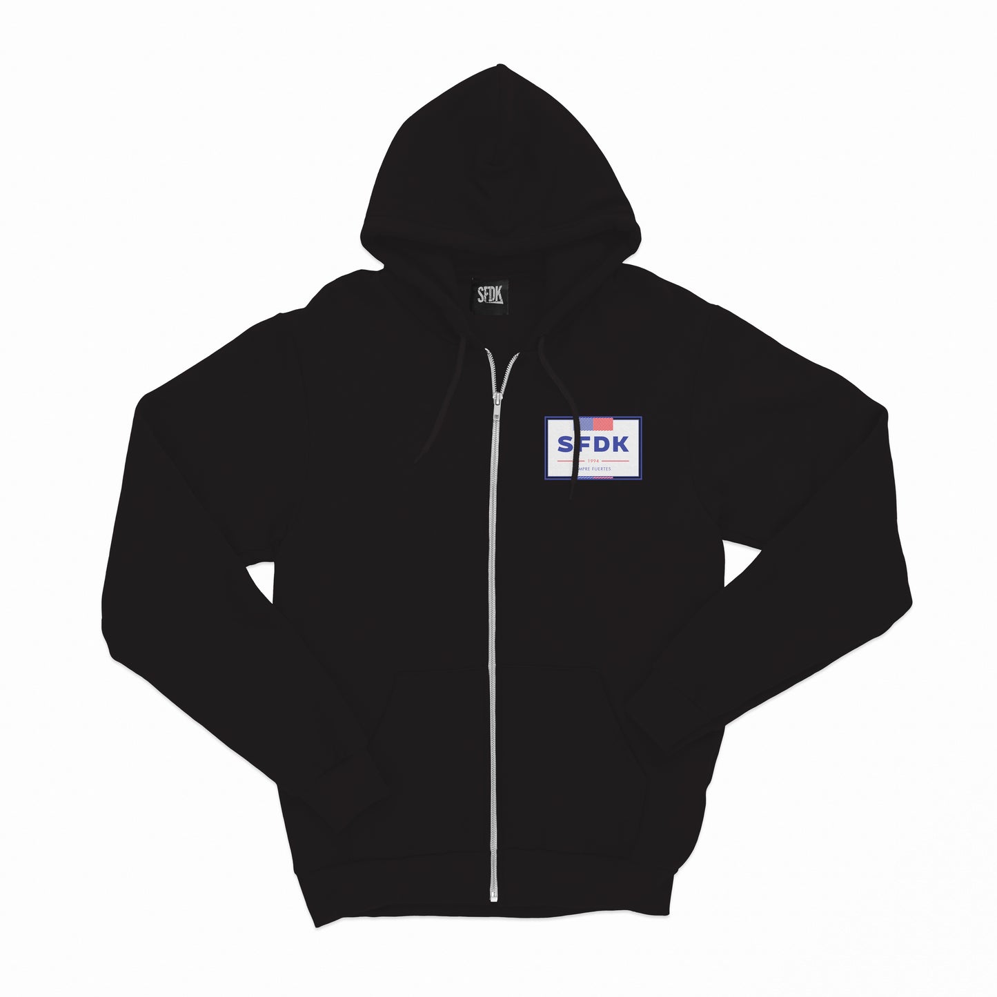 Sudadera con capucha y cremallera "NAUTICAL"