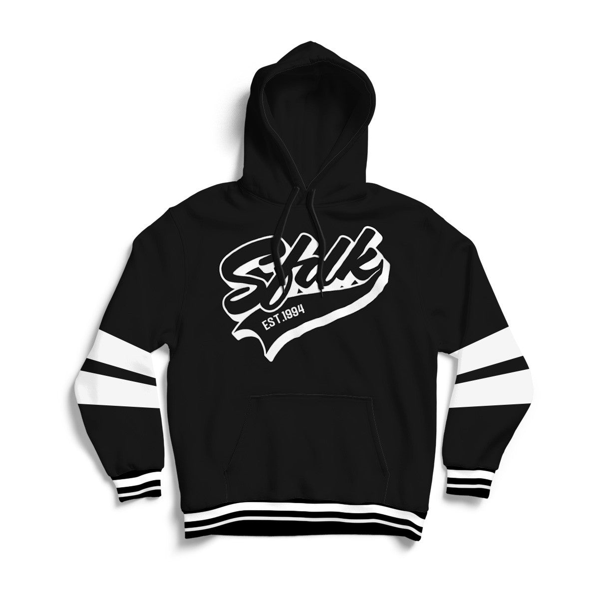 Sudadera negra "MAJESTIC"