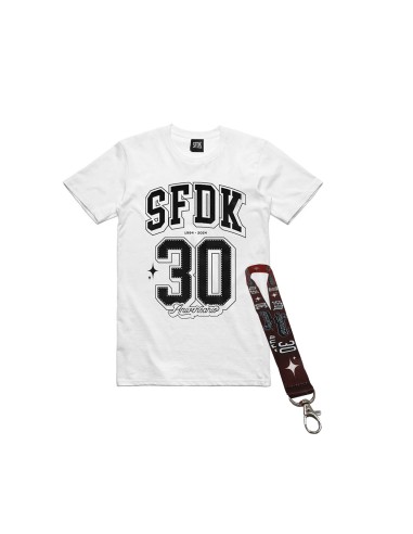 PACK Camiseta blanca "30 Aniversario" + Lanyard