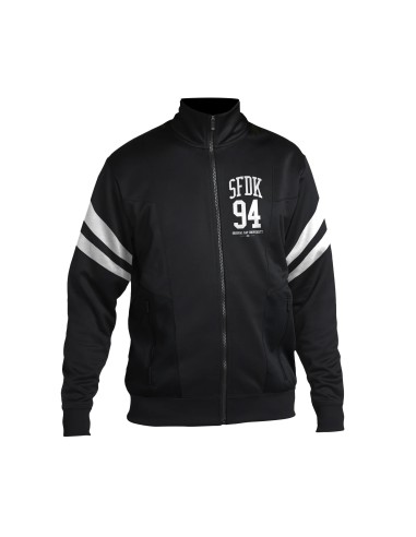 chaqueta negra deportiva "SFDK 94"