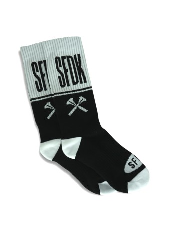 calcetines blanco y negro "SFDK"