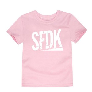 Camiseta para niños rosa...
