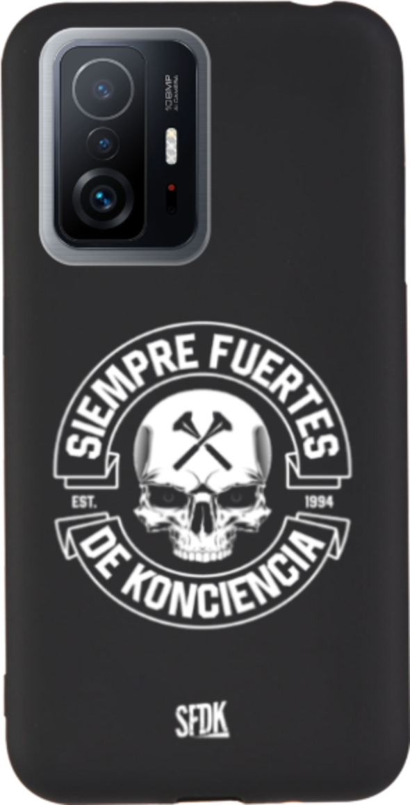 SFDK SKULL carcasa negra ultra suave XIAOMI