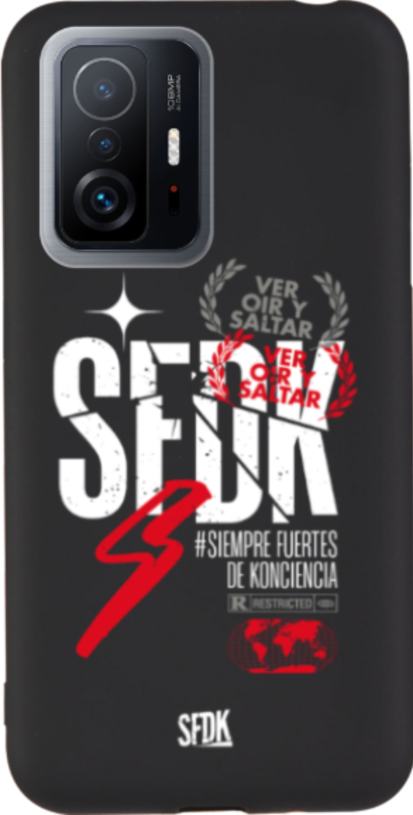 SFDK VOS carcasa negra ultra suave XIAOMI