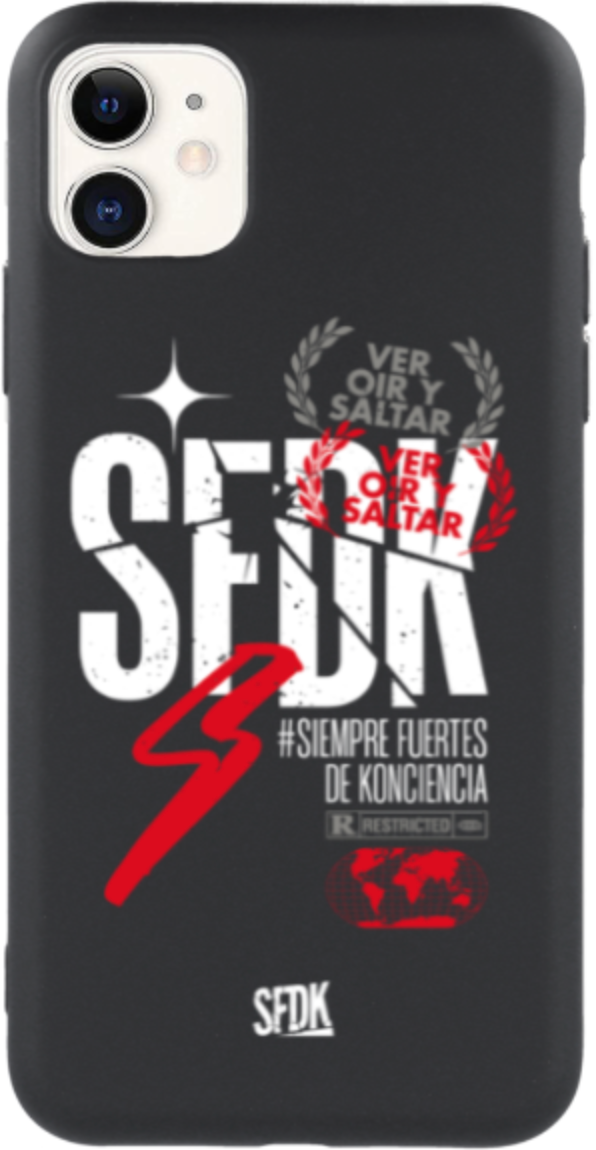 SFDK VOS carcasa negra ultra suave APPLE