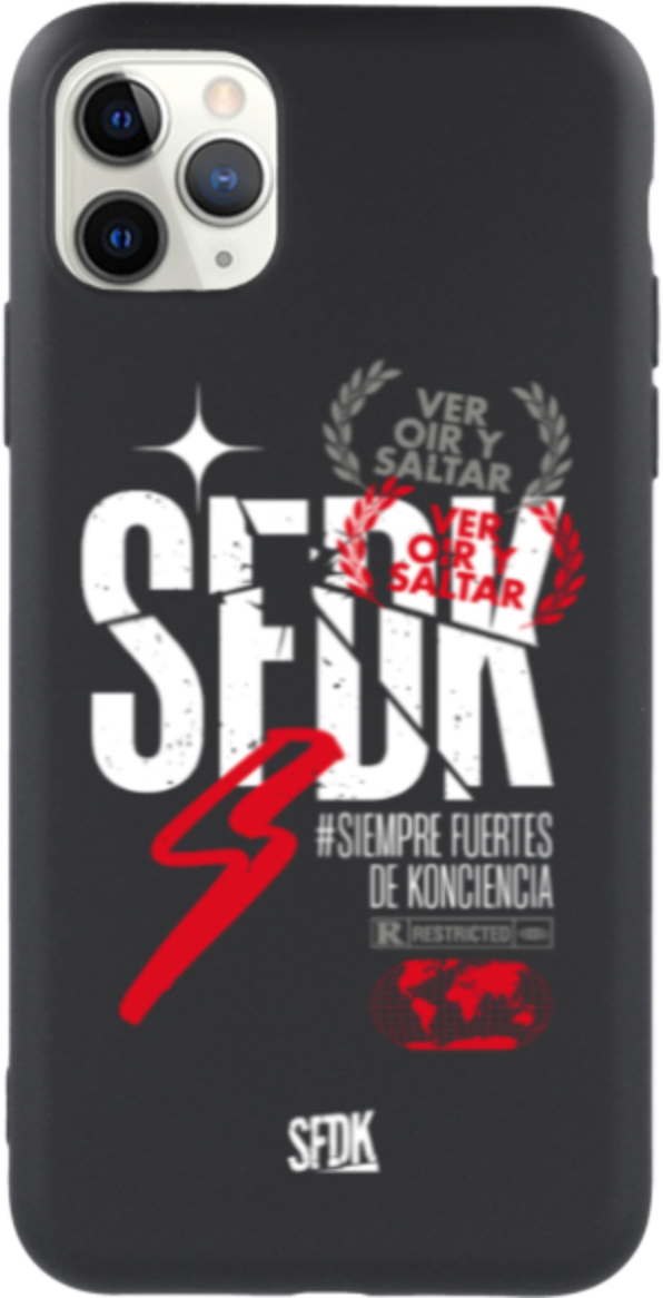 SFDK VOS carcasa negra ultra suave APPLE