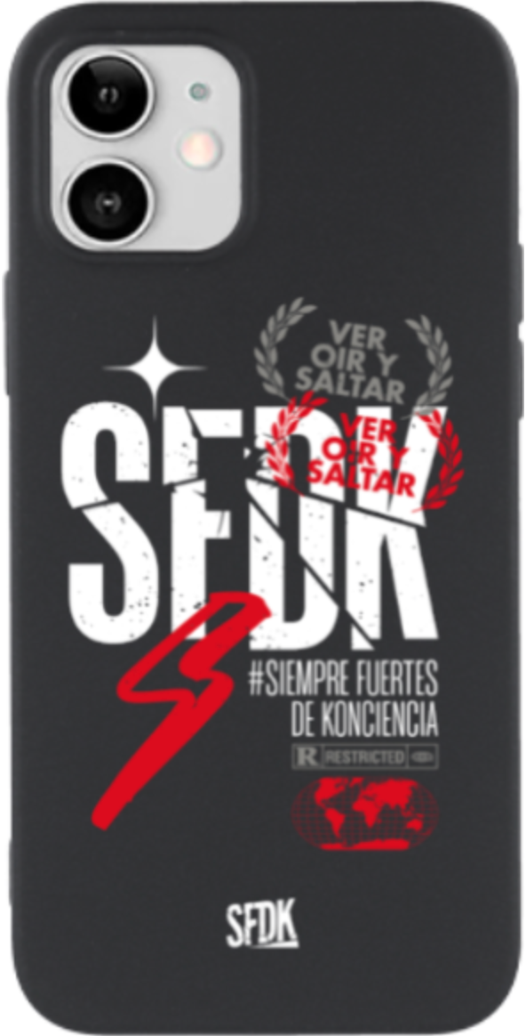 SFDK VOS carcasa negra ultra suave APPLE