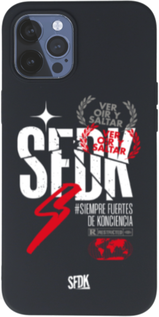 SFDK VOS carcasa negra ultra suave APPLE