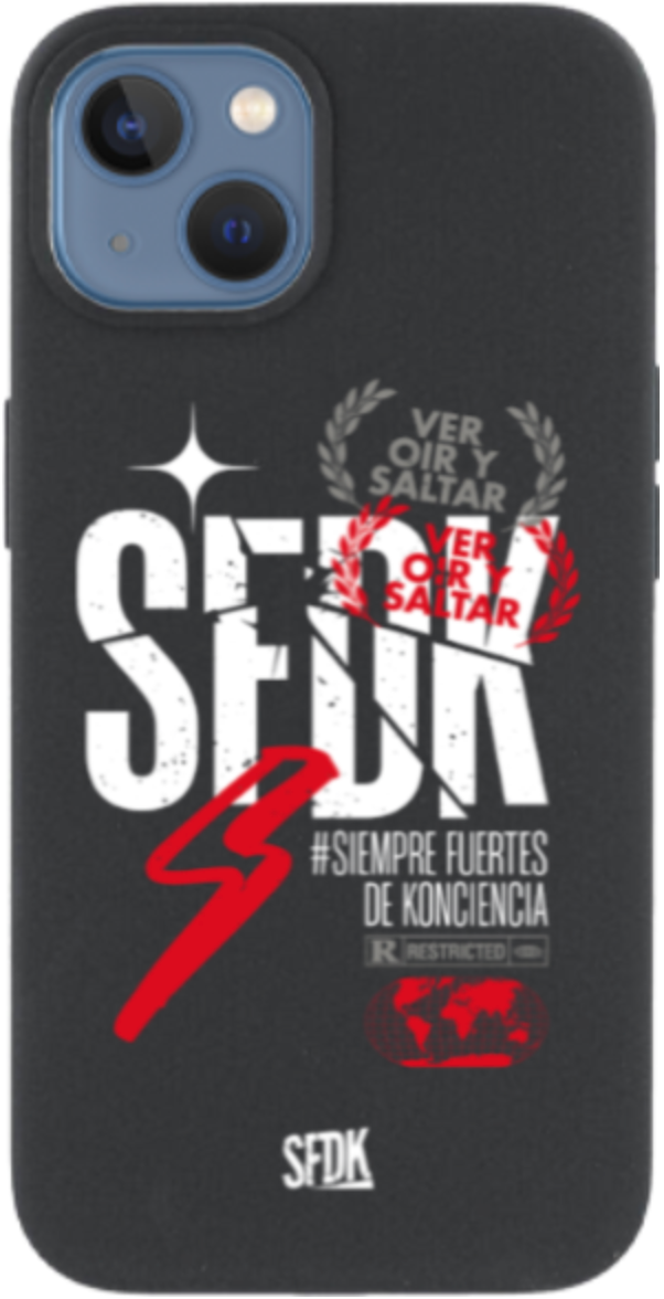 SFDK VOS carcasa negra ultra suave APPLE