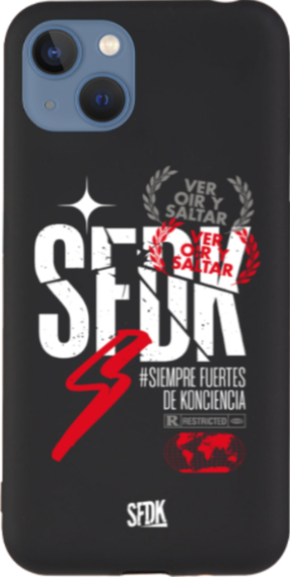 SFDK VOS carcasa negra ultra suave APPLE
