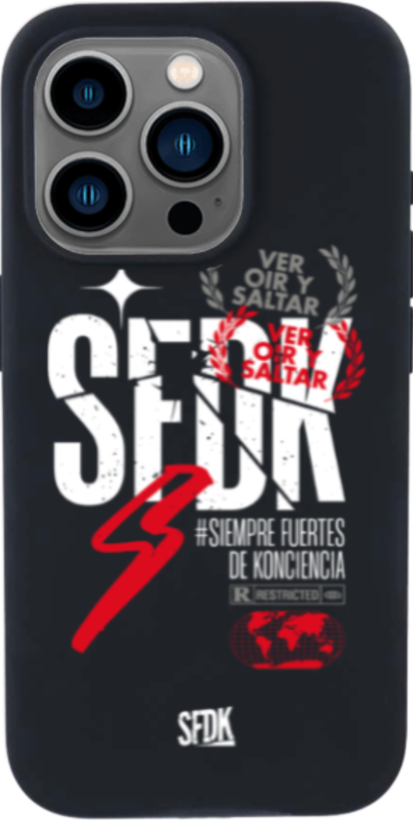 SFDK VOS carcasa negra ultra suave APPLE
