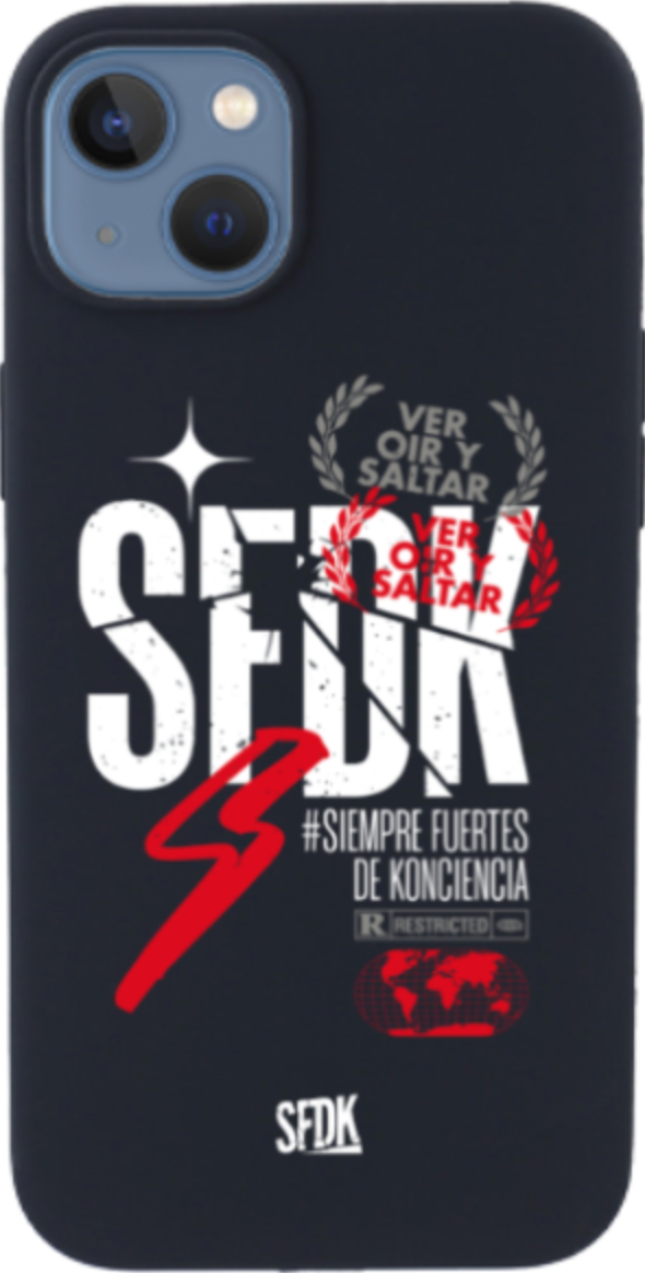 SFDK VOS carcasa negra ultra suave APPLE