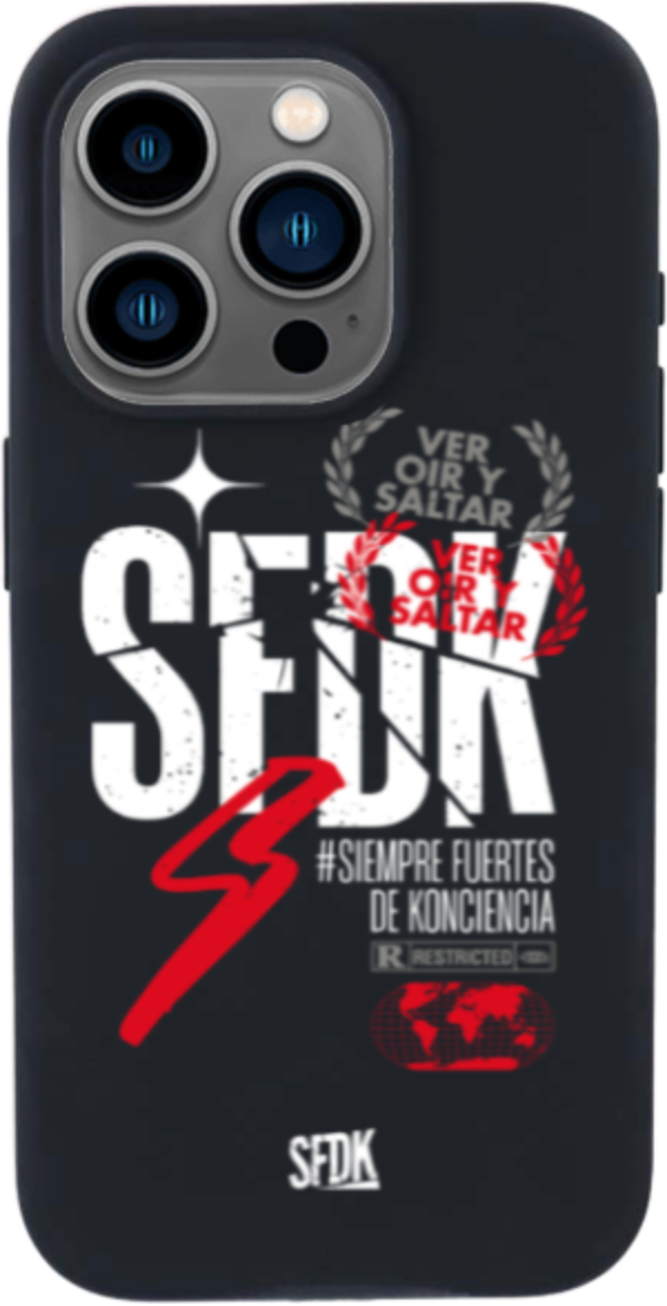 SFDK VOS carcasa negra ultra suave APPLE