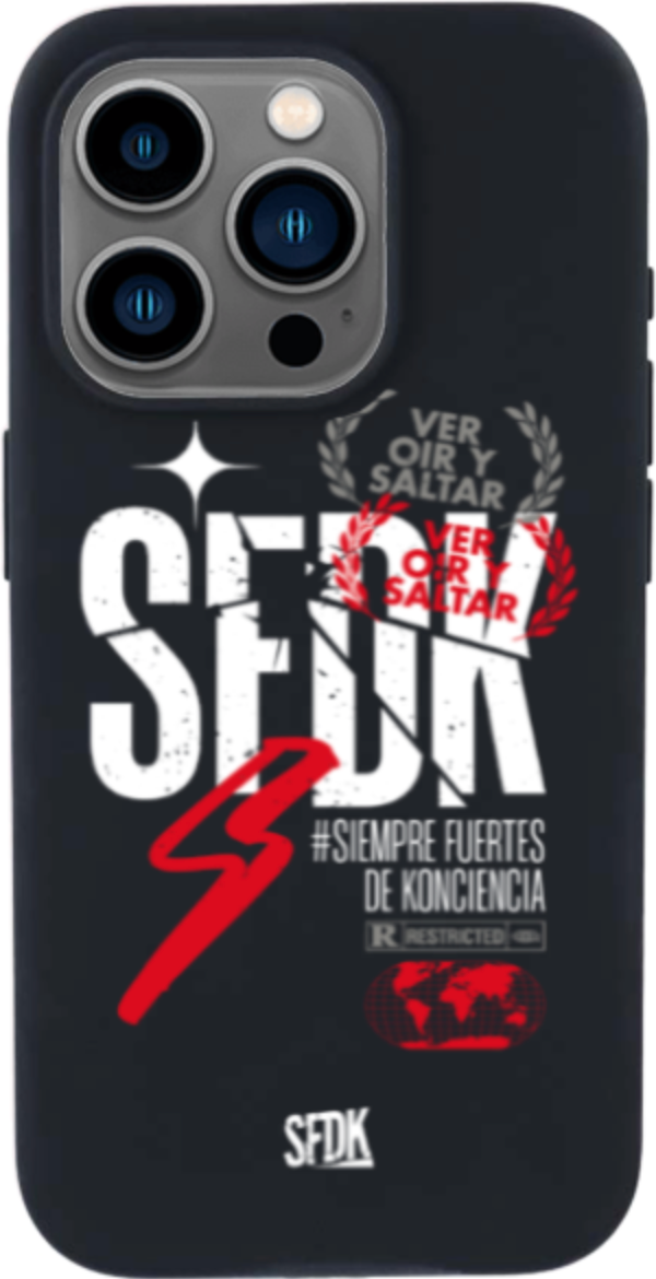 SFDK VOS carcasa negra ultra suave APPLE