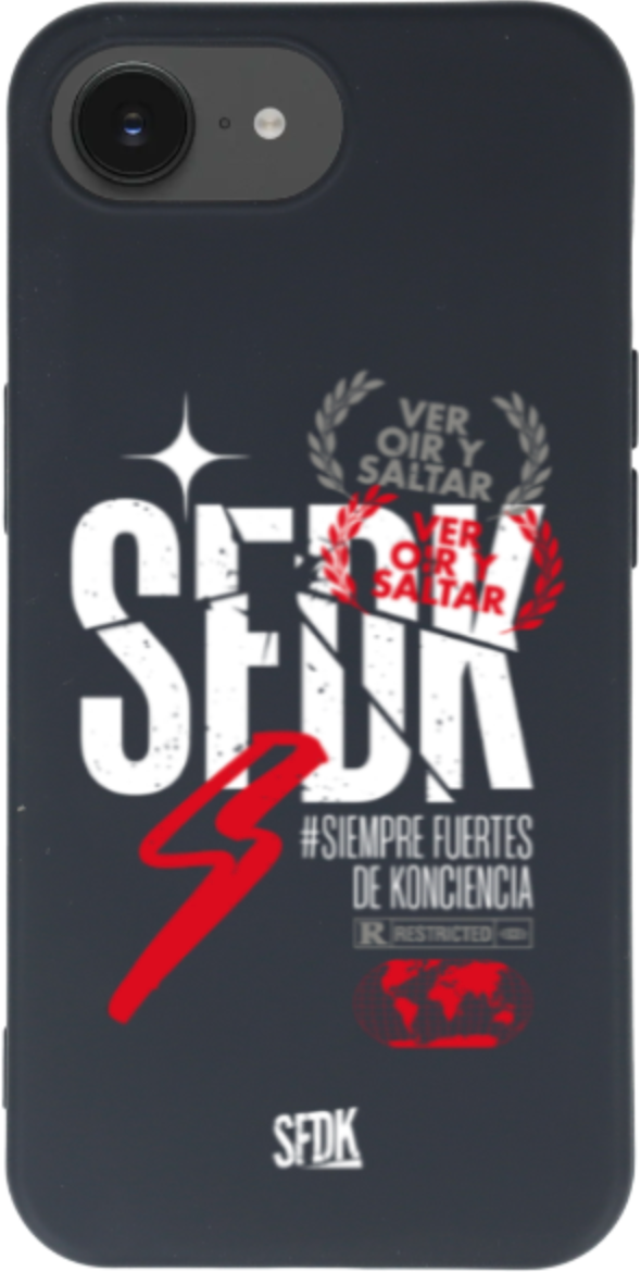 SFDK VOS carcasa negra ultra suave APPLE