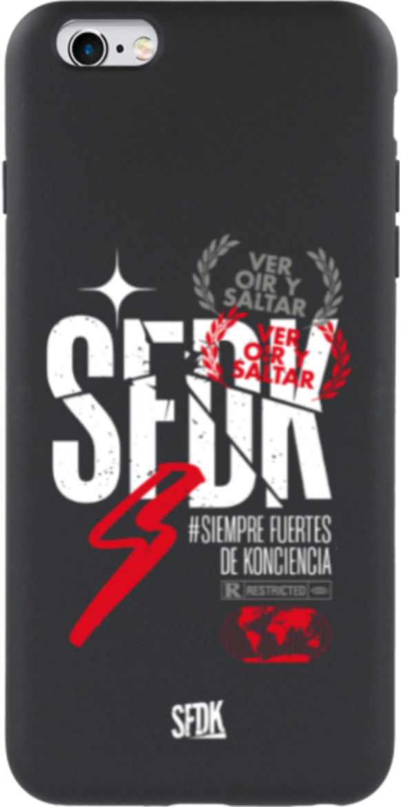 SFDK VOS carcasa negra ultra suave APPLE