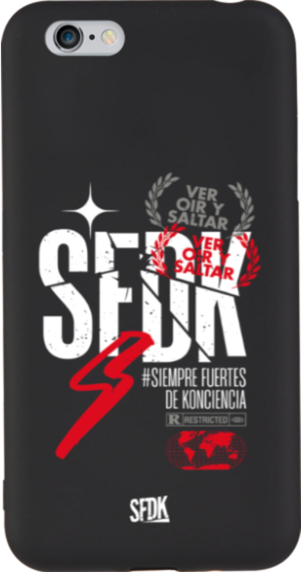 SFDK VOS carcasa negra ultra suave APPLE