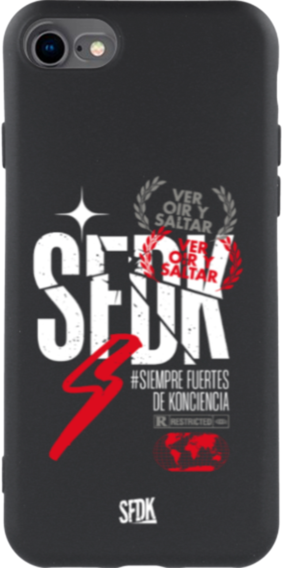 SFDK VOS carcasa negra ultra suave APPLE