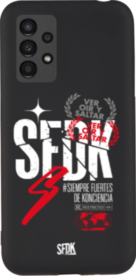 SFDK VOS carcasa negra ultra suave SAMSUNG
