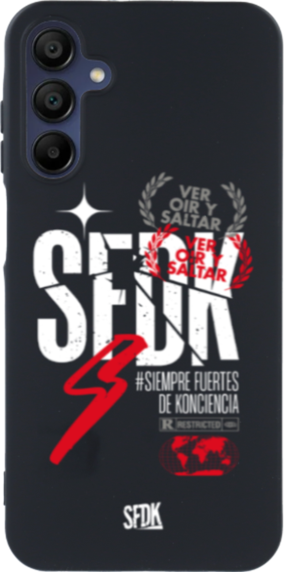 SFDK VOS carcasa negra ultra suave SAMSUNG