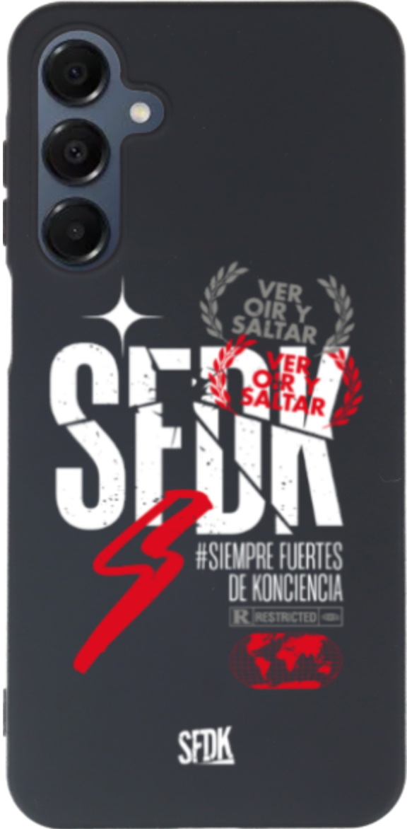 SFDK VOS carcasa negra ultra suave SAMSUNG