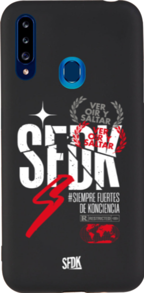 SFDK VOS carcasa negra ultra suave SAMSUNG
