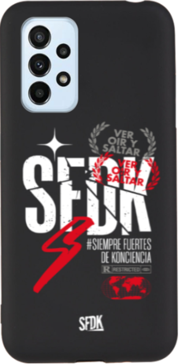 SFDK VOS carcasa negra ultra suave SAMSUNG