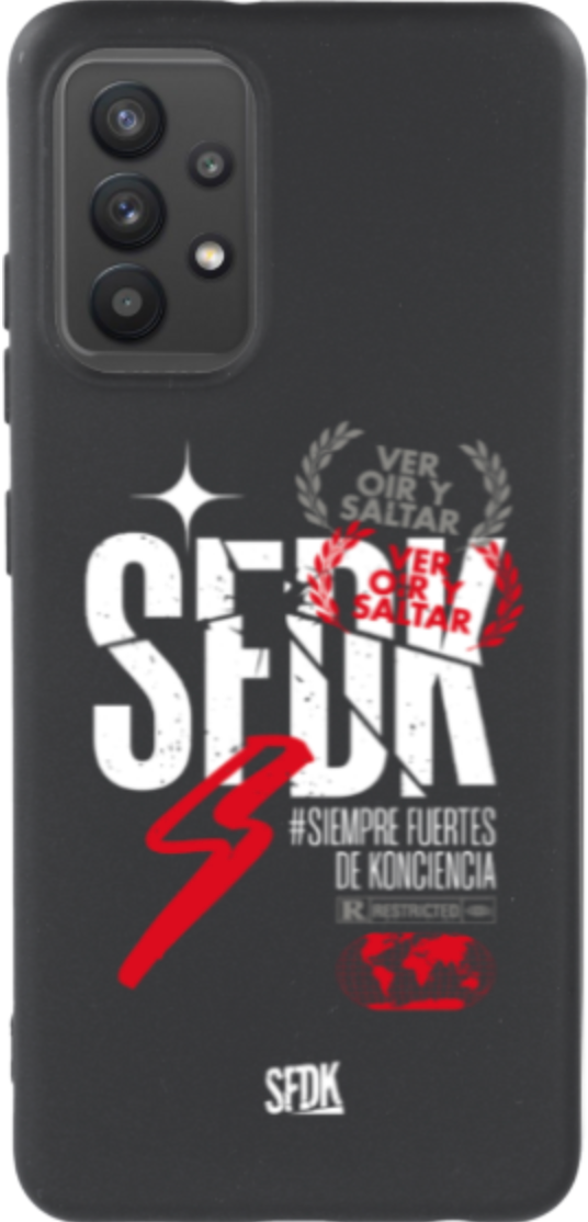 SFDK VOS carcasa negra ultra suave SAMSUNG