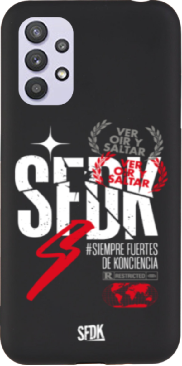 SFDK VOS carcasa negra ultra suave SAMSUNG