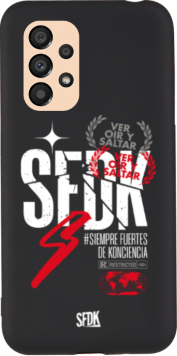 SFDK VOS carcasa negra ultra suave SAMSUNG
