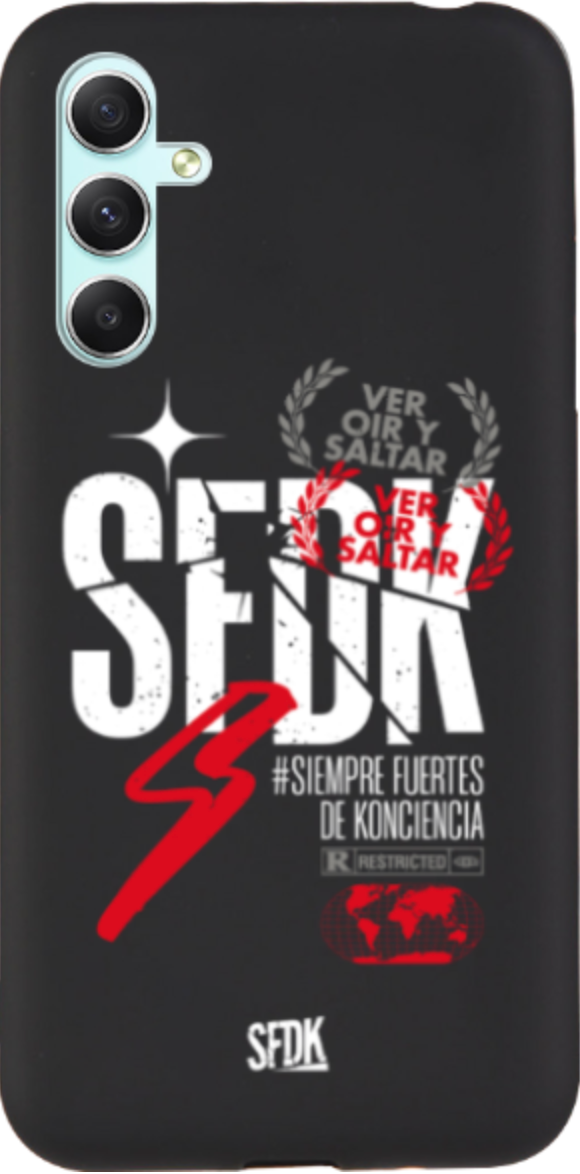 SFDK VOS carcasa negra ultra suave SAMSUNG
