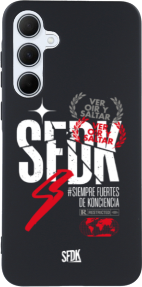 SFDK VOS carcasa negra ultra suave SAMSUNG