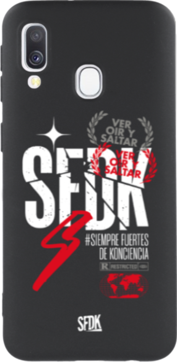 SFDK VOS carcasa negra ultra suave SAMSUNG