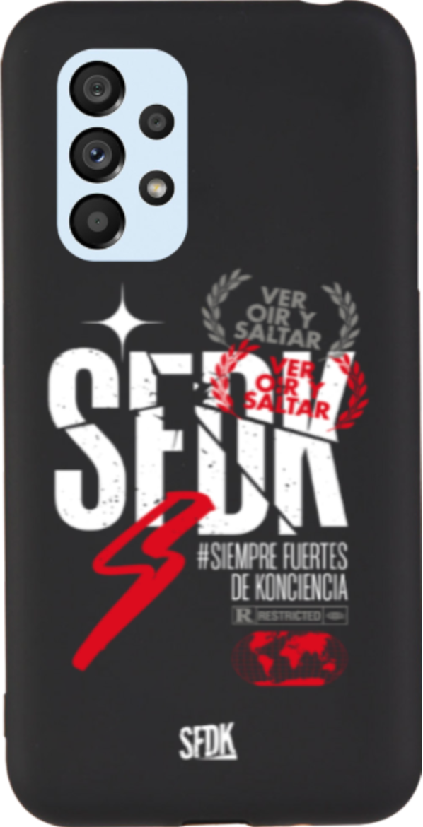 SFDK VOS carcasa negra ultra suave SAMSUNG