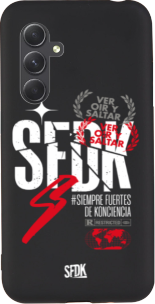 SFDK VOS carcasa negra ultra suave SAMSUNG