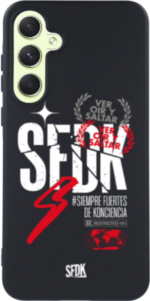 SFDK VOS carcasa negra ultra suave SAMSUNG