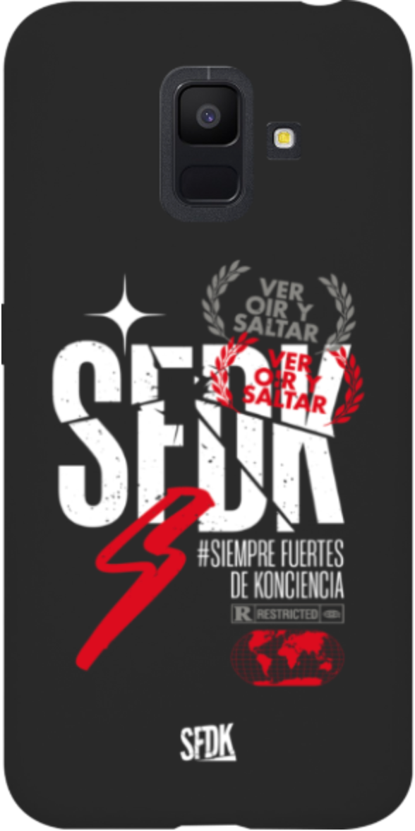 SFDK VOS carcasa negra ultra suave SAMSUNG