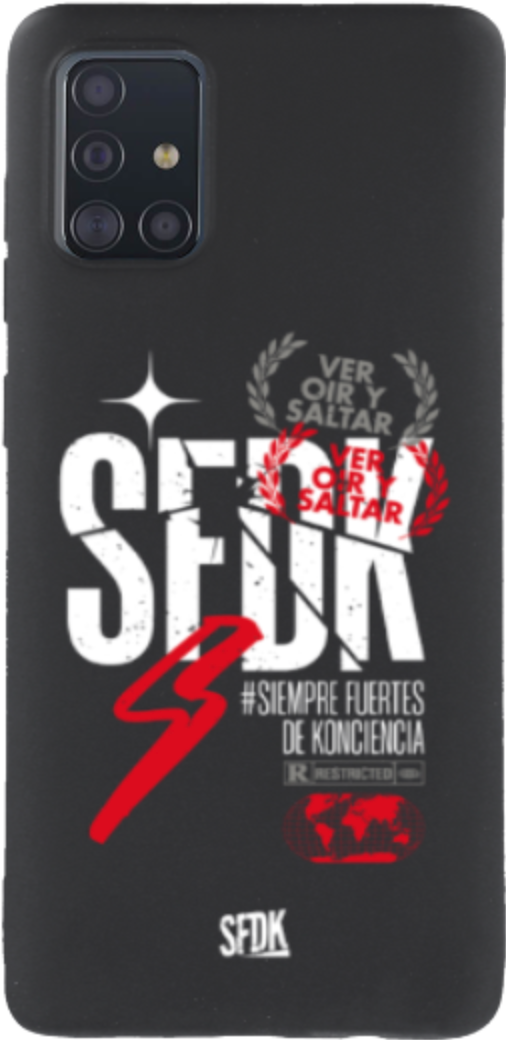 SFDK VOS carcasa negra ultra suave SAMSUNG