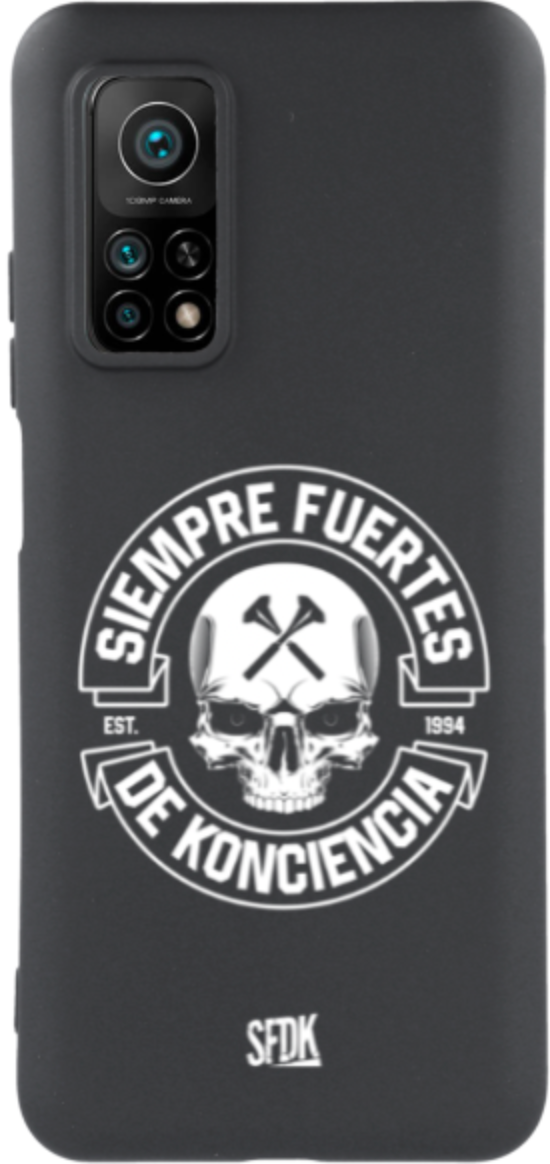 SFDK SKULL carcasa negra ultra suave XIAOMI