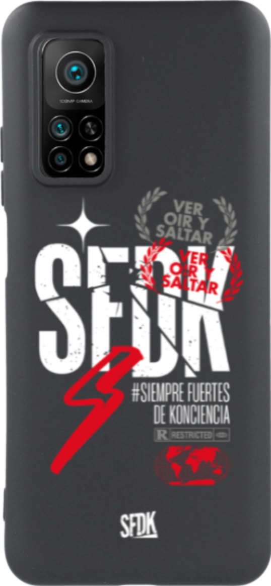 SFDK VOS carcasa negra ultra suave XIAOMI
