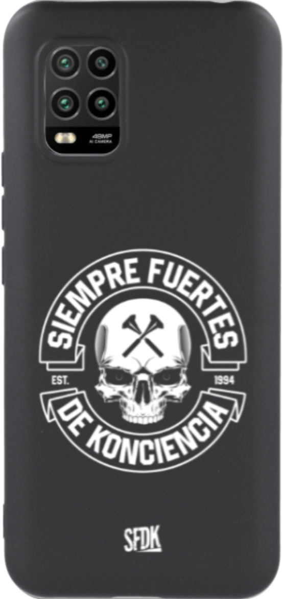 SFDK SKULL carcasa negra ultra suave XIAOMI